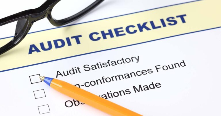 key steps for performing an internal quality audit